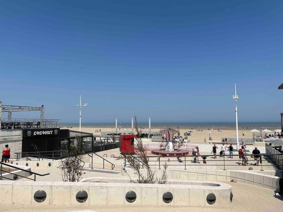 Malo, Duplex Bord De Mer Acces Direct Plage En Rdc Dunkirk Eksteriør bilde